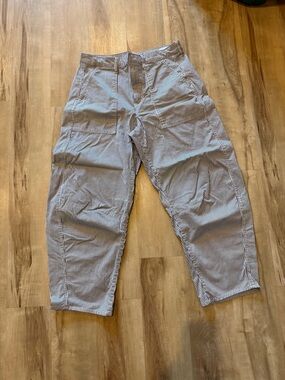 GAP Striped Barrel Pants (size 10)